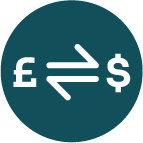 Currency exchange icon - Multi currency exchange with Volopa