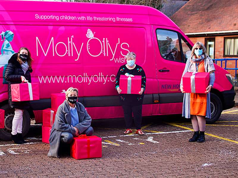 Molly Olly's wishes van
